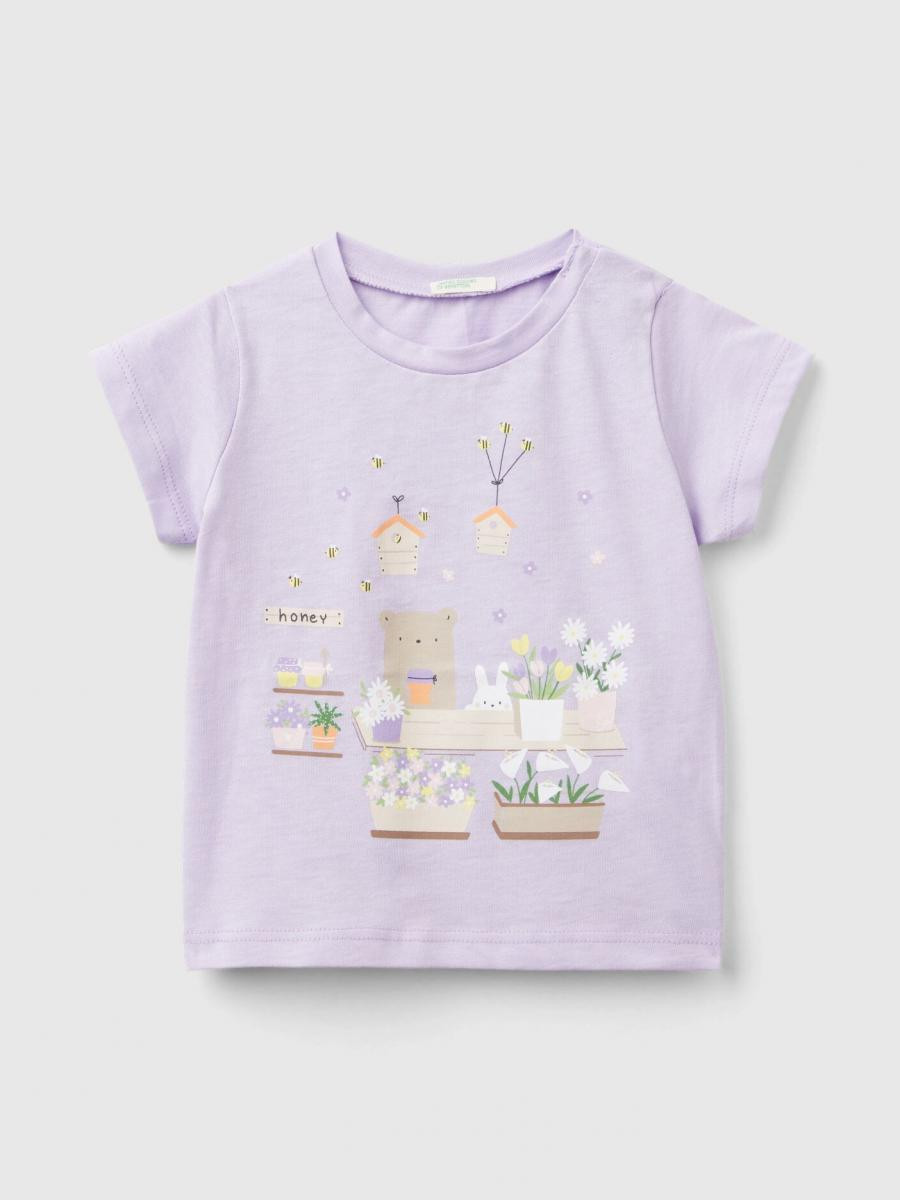 Benetton majica k/r za bebe 