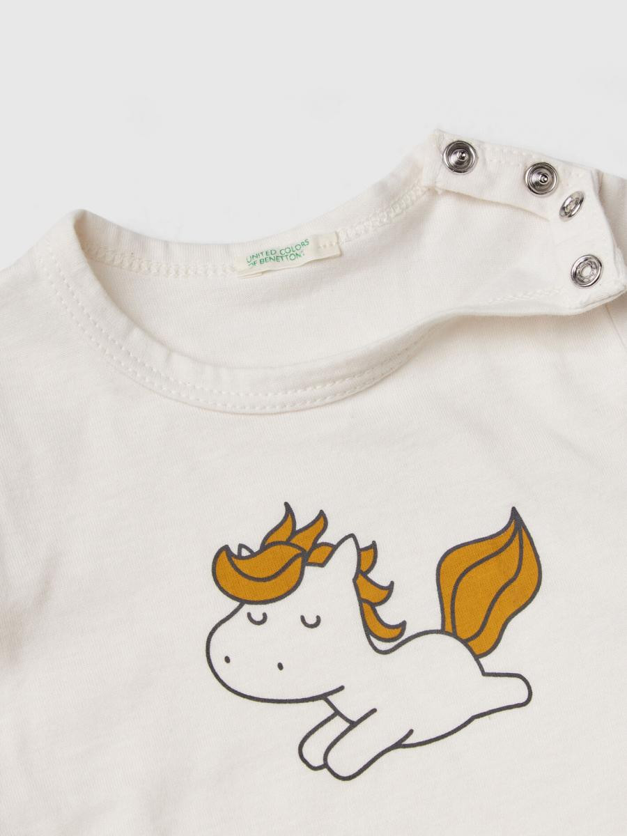 Benetton majica k/r za bebe 