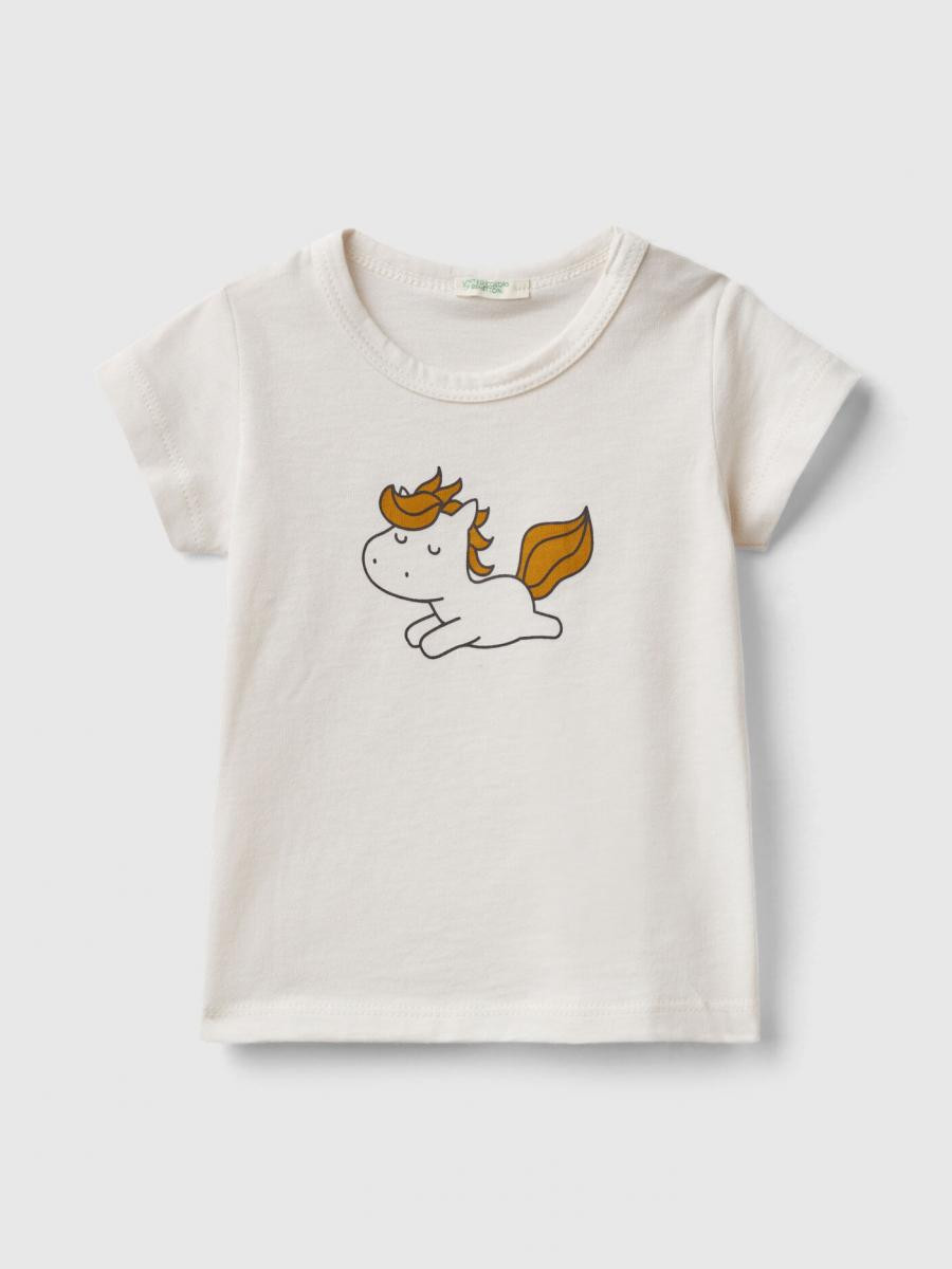 Benetton majica k/r za bebe 