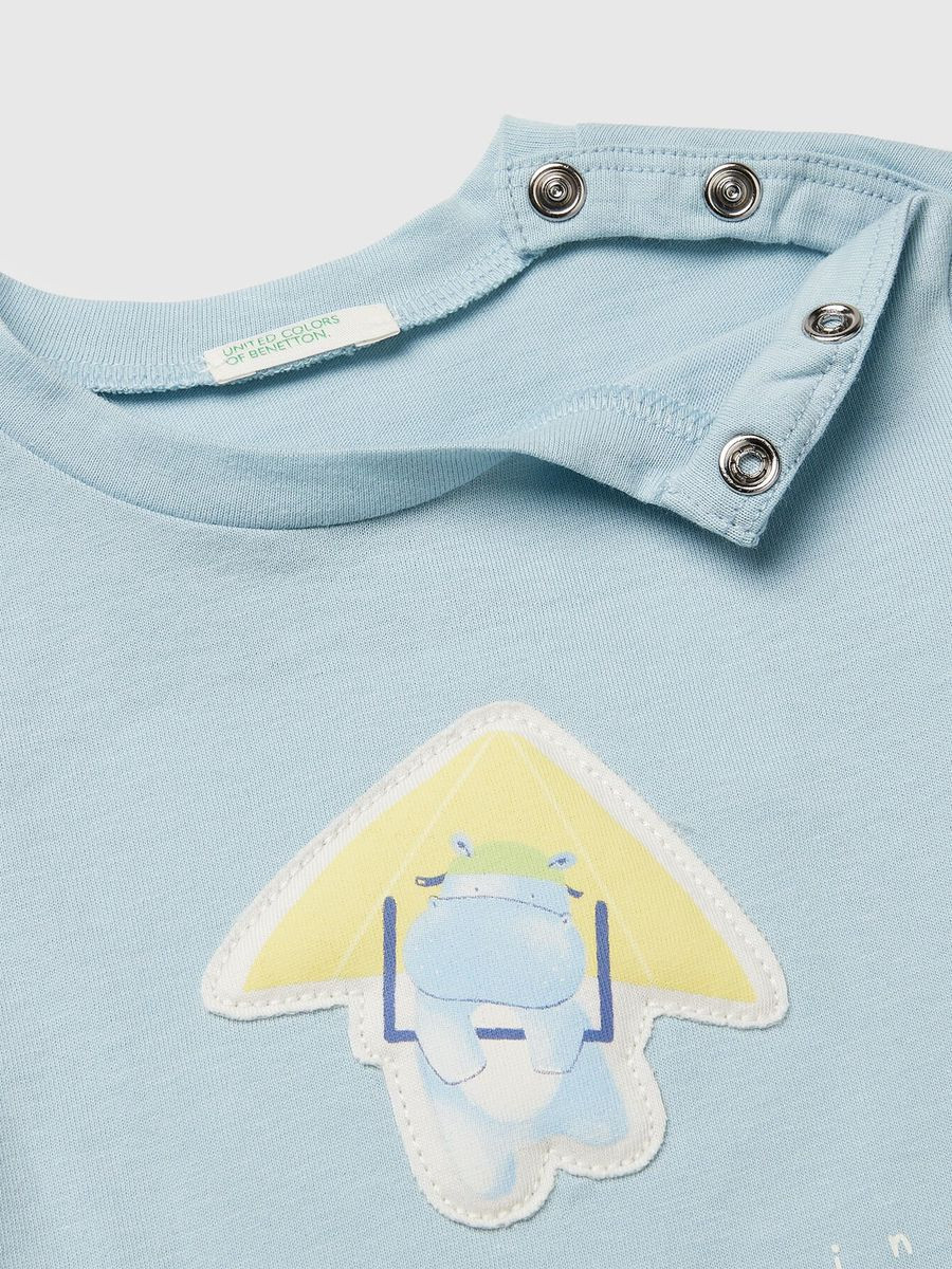 Benetton majica k/r za bebe 