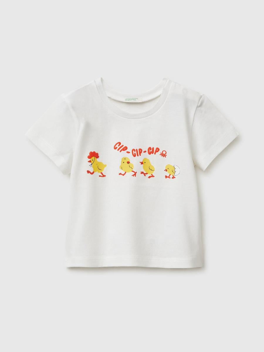 Benetton majica k/r za bebe 