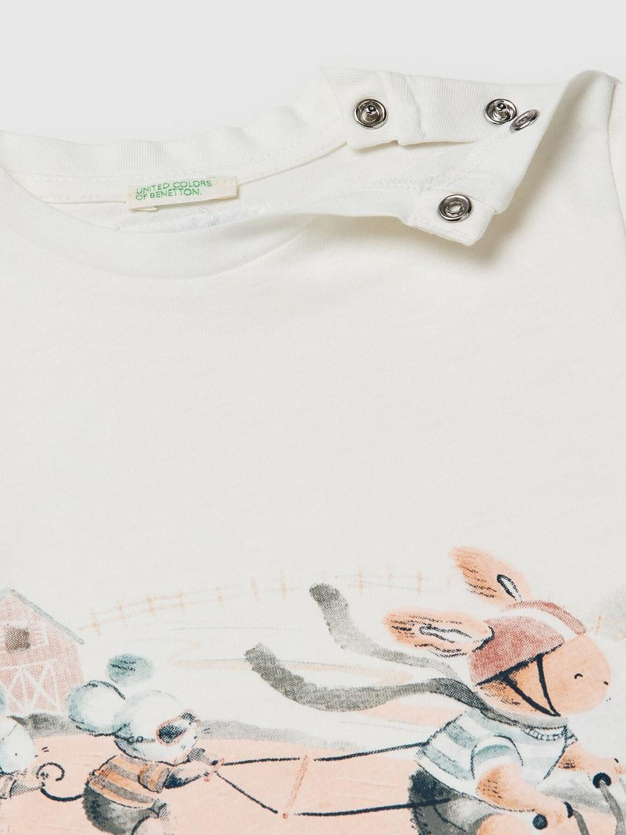 Benetton majica k/r za bebe 