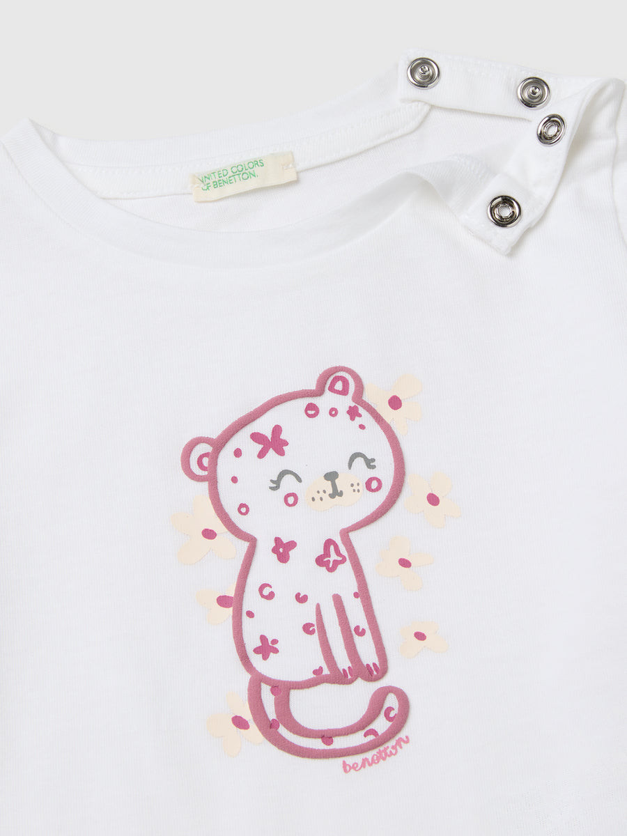 Benetton majica k/r za bebe 