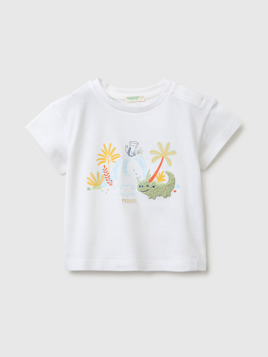 Benetton majica k/r za bebe 