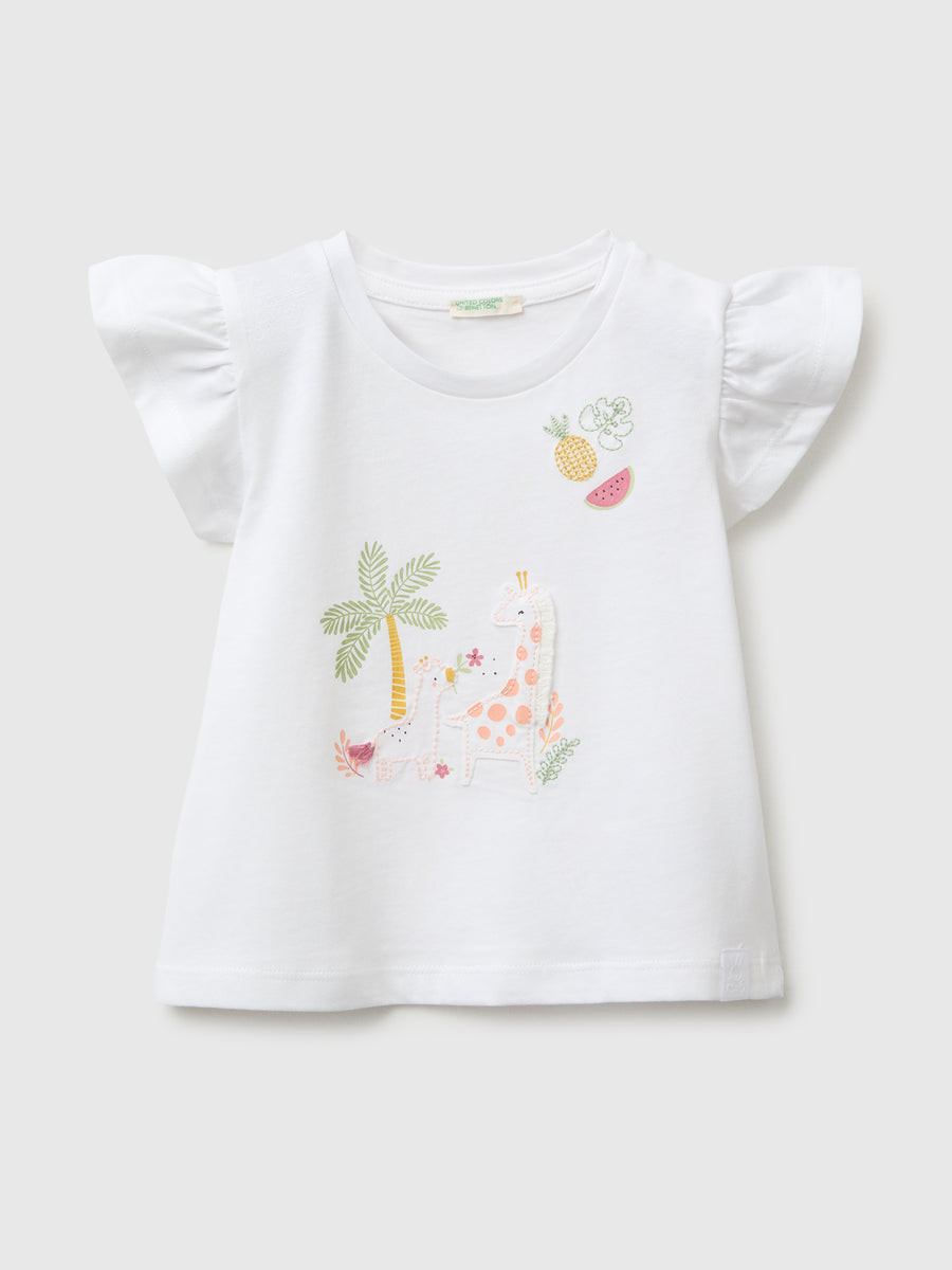 Benetton majica k/r za bebe 