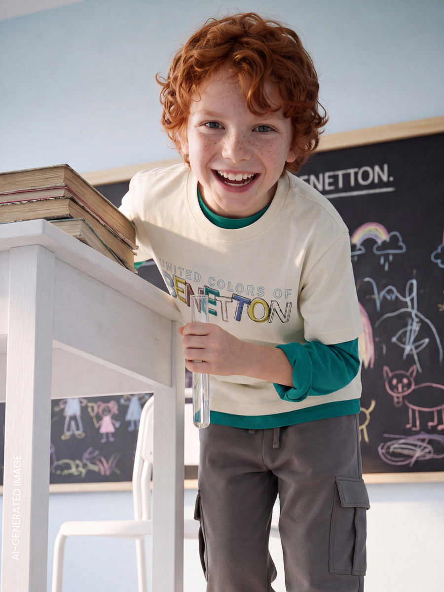 Benetton dečija majica k/r 