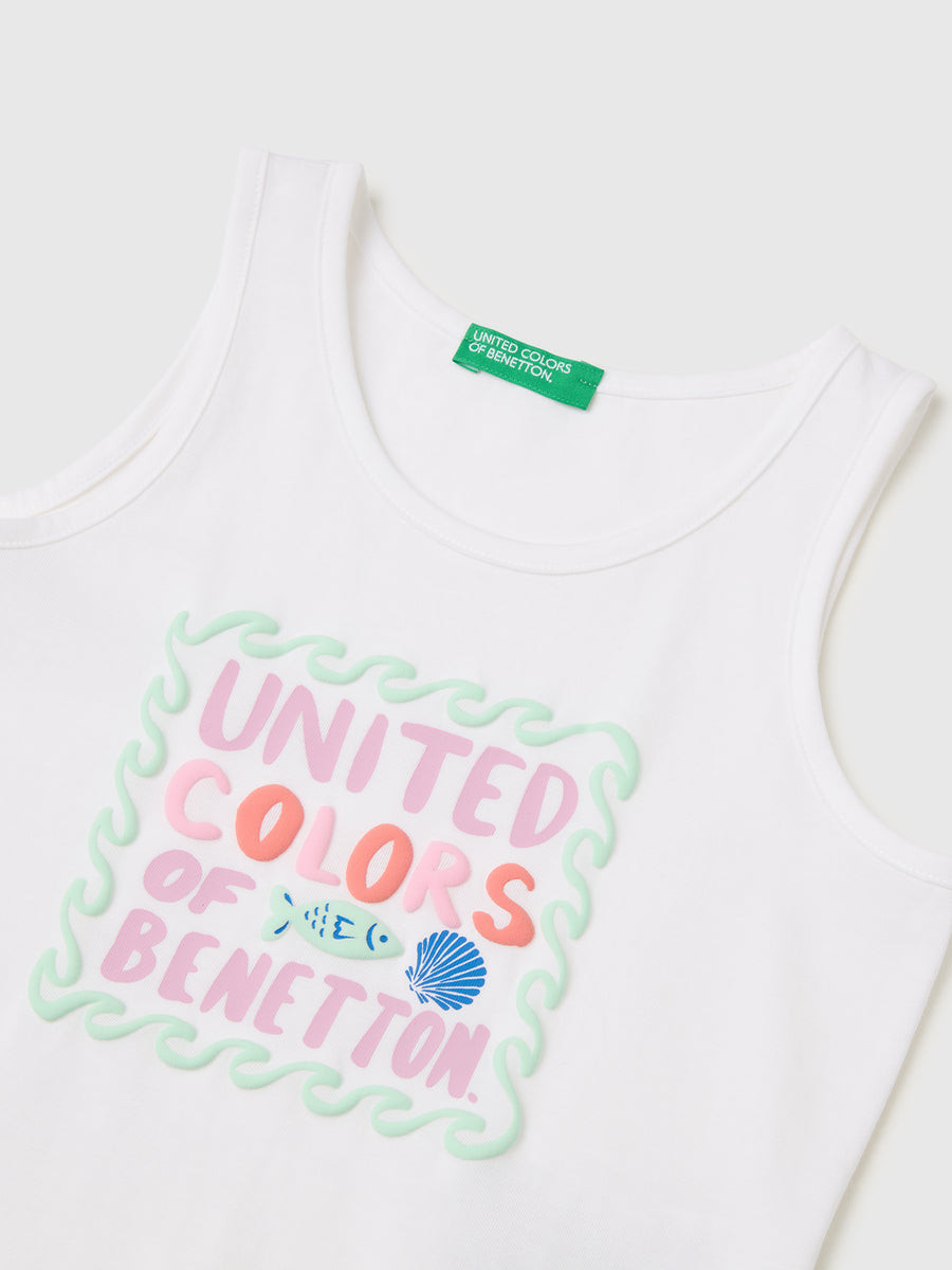 Benetton dečija majica na bretele 