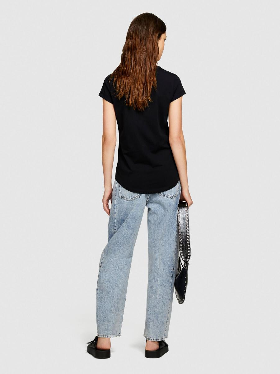 Sisley ženska majica k/r 