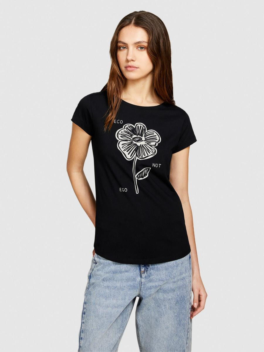 Sisley ženska majica k/r 