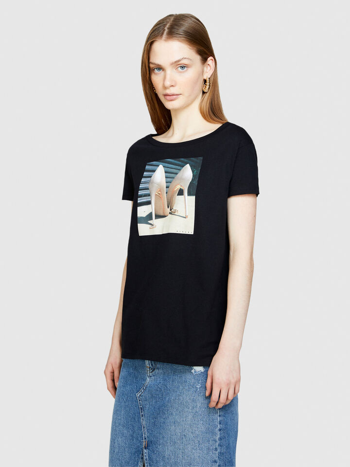 Sisley ženska majica k/r 