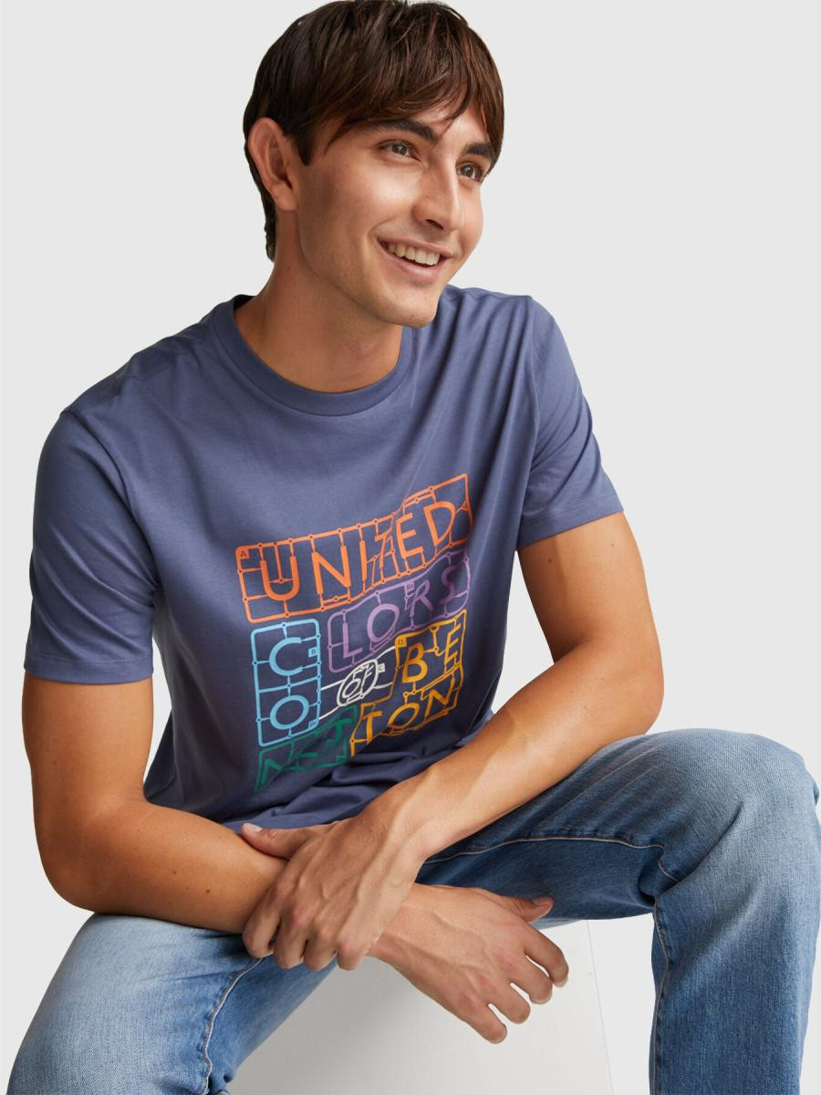 Benetton muška majica k/r 