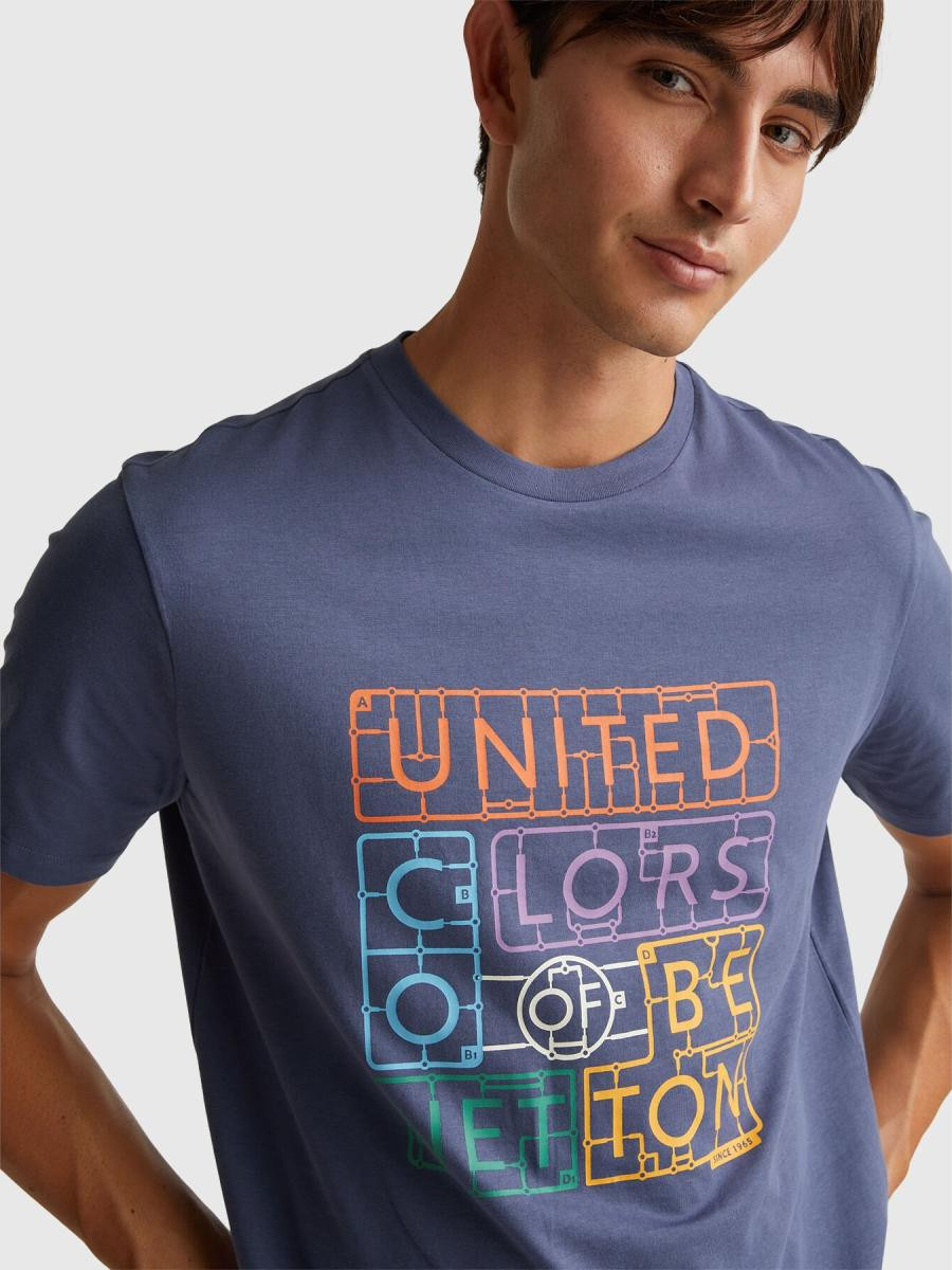 Benetton muška majica k/r 