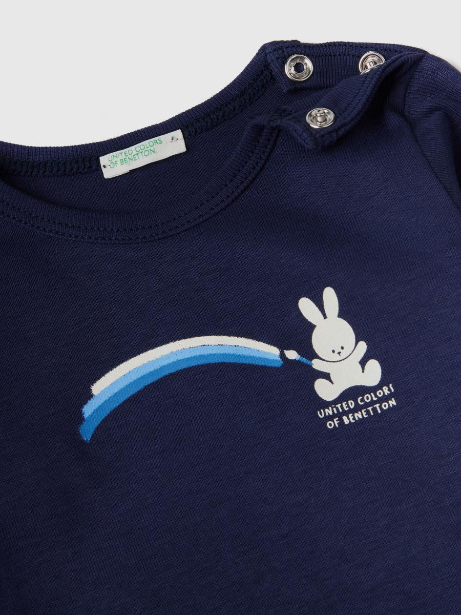 Benetton majica d/r za bebe 