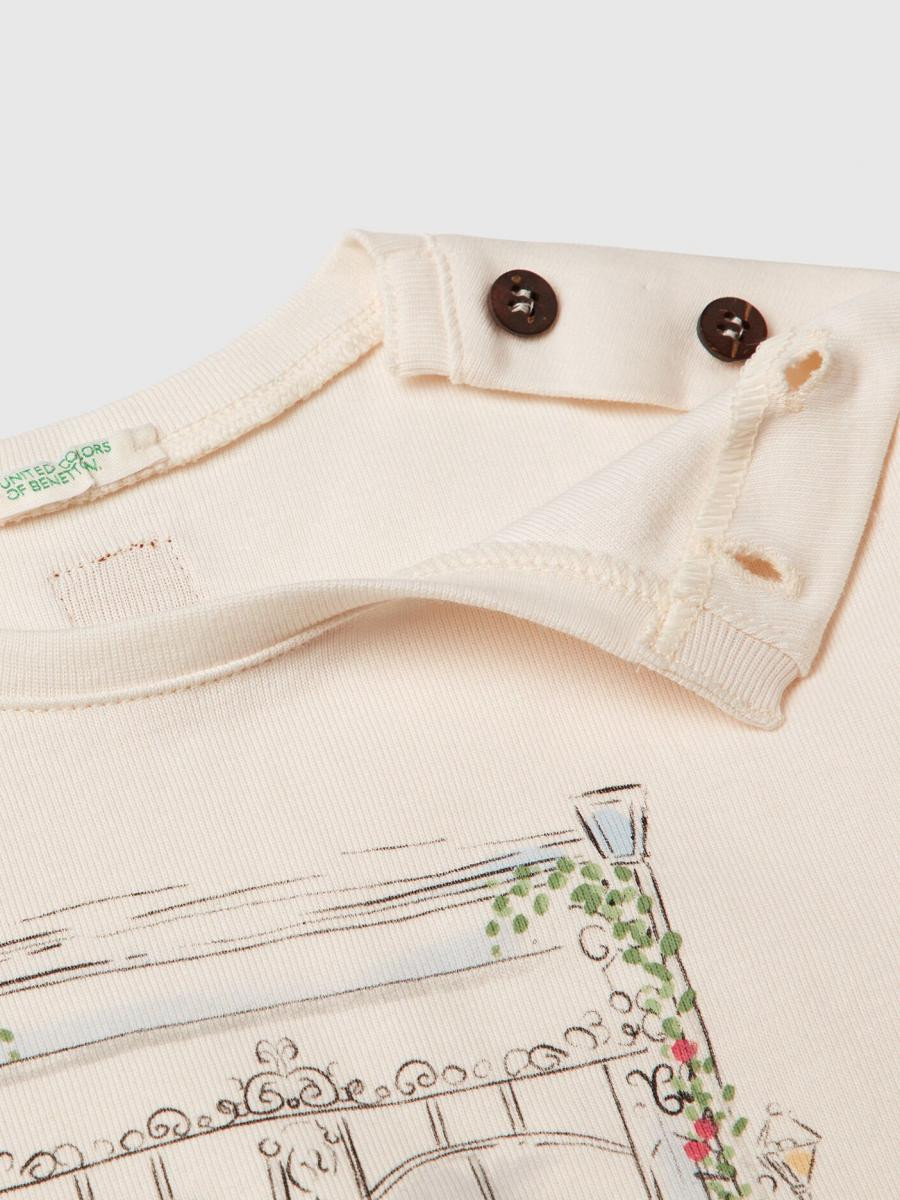 Benetton majica d/r za bebe 