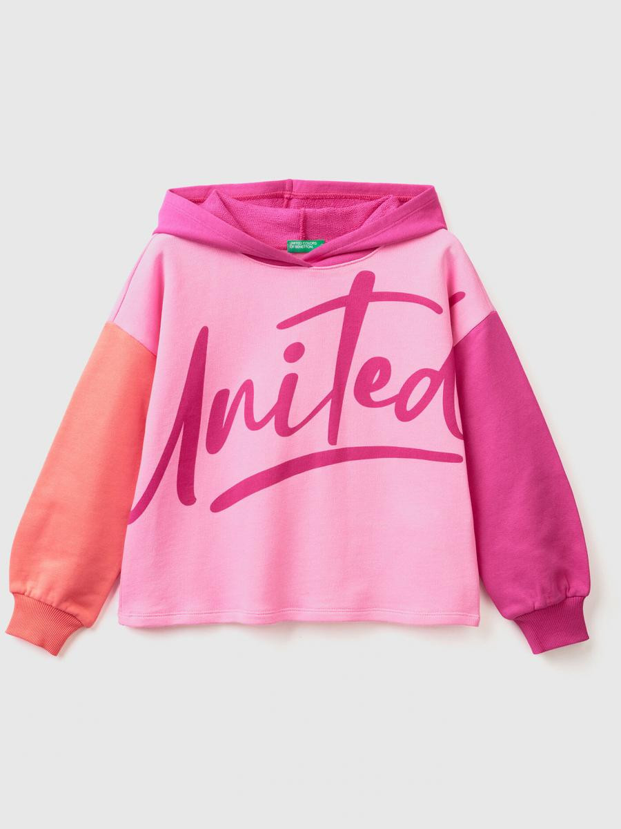 Benetton dečija dukserica sa kapuljačom 