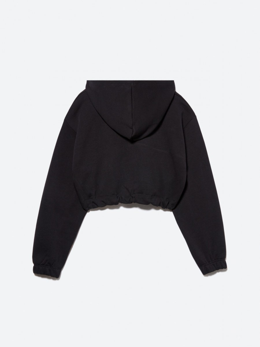 Sisley young dečija dukserica sa kapuljačom 