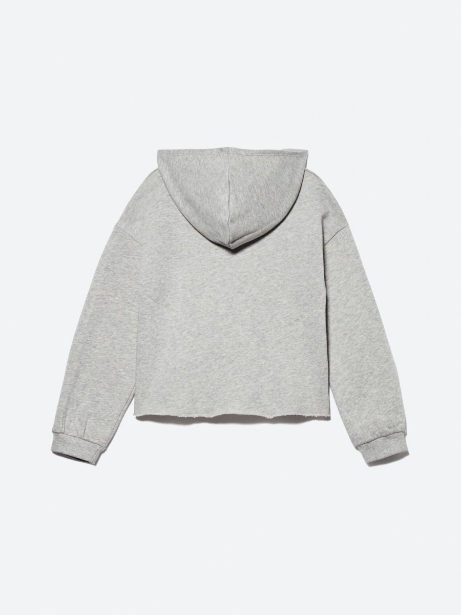 Sisley young dečija dukserica sa kapuljačom 