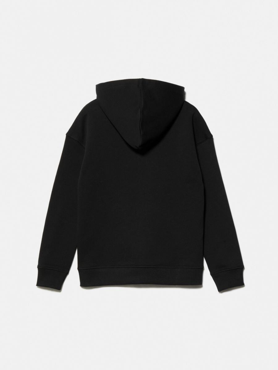 Sisley young dečija dukserica sa kapuljačom 