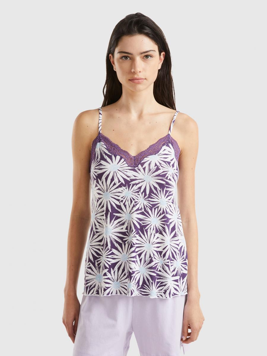 Benetton ženska majica na bretele 