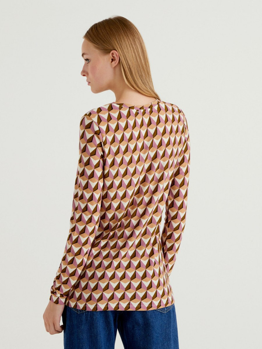 Benetton ženska majica d/r 