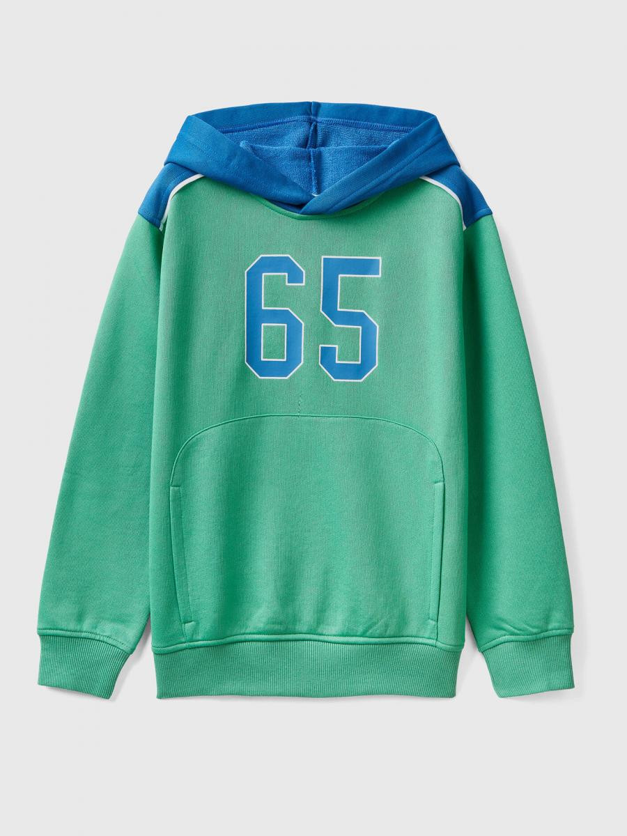 Benetton dečija dukserica sa kapuljačom 