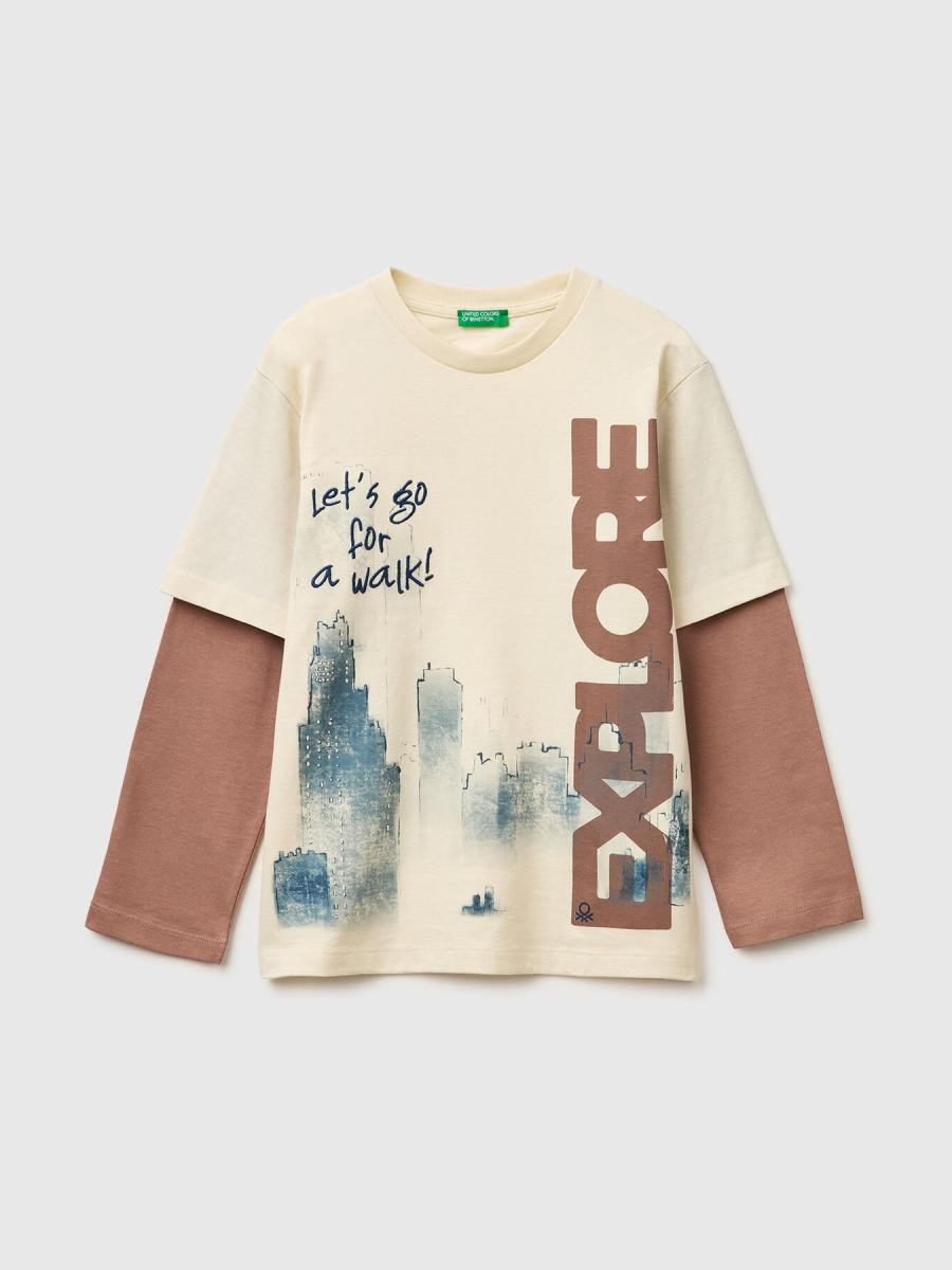 Benetton dečija majica d/r 