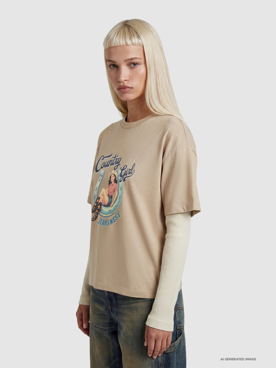 Benetton ženska majica k/r 