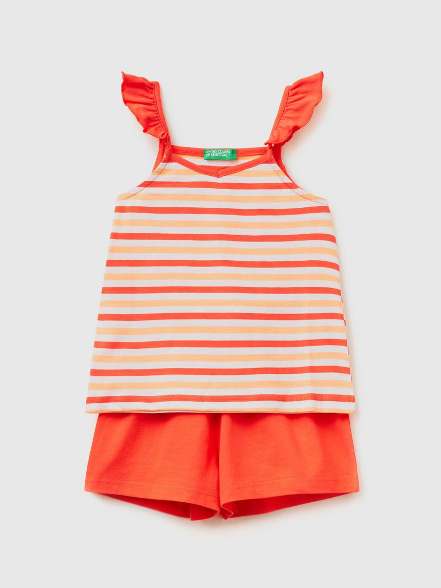 Benetton dečiji komplet majica+šorts 