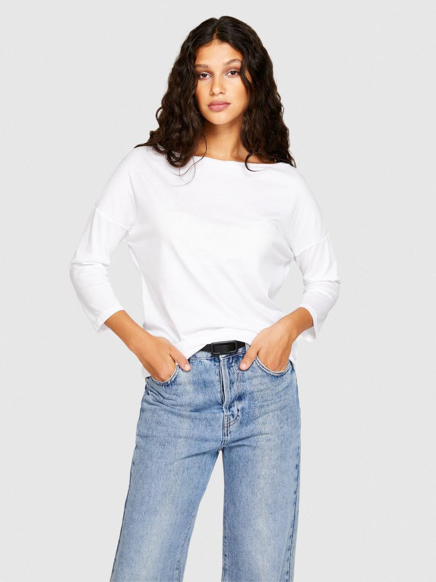 Sisley ženska majica 3/4 rukav 