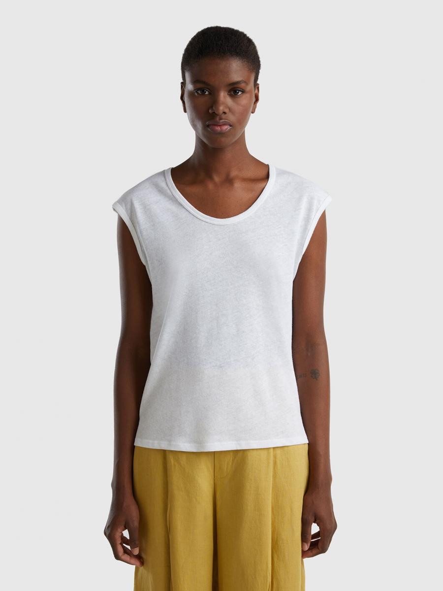 Benetton ženska majica bez rukava 