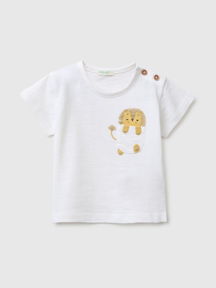 Benetton majica k/r za bebe 