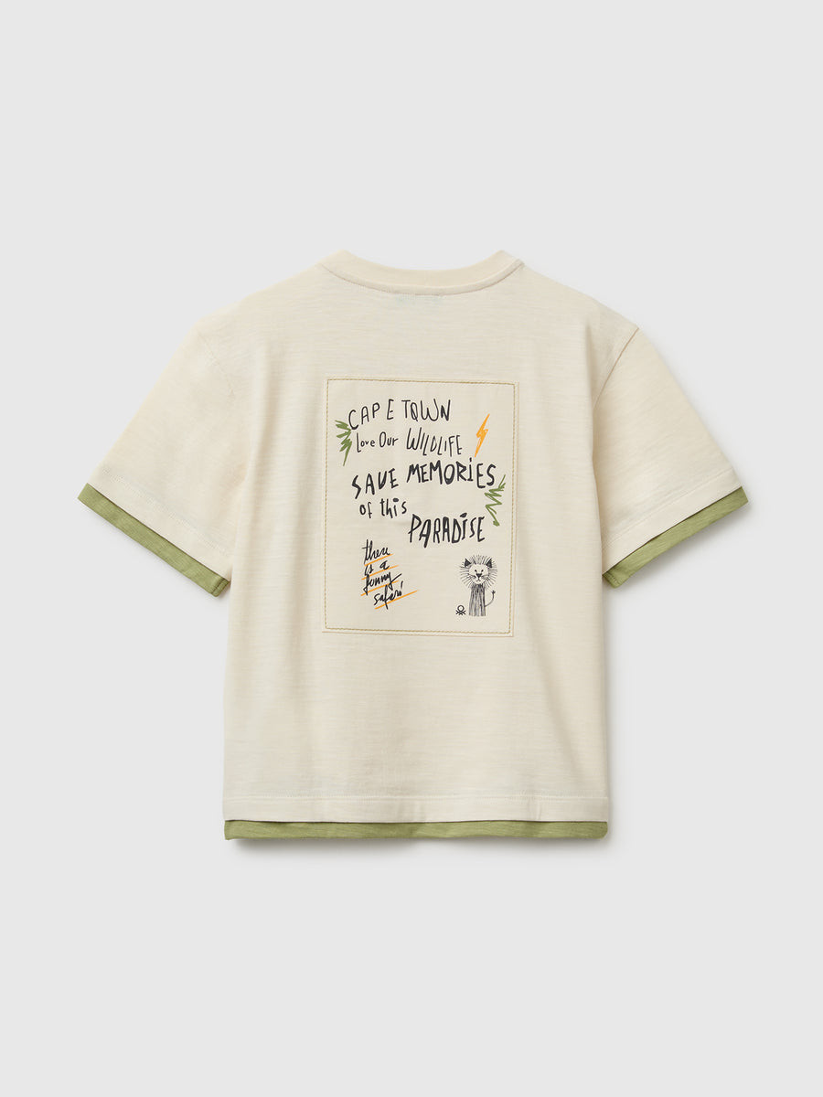 Benetton dečija majica k/r 
