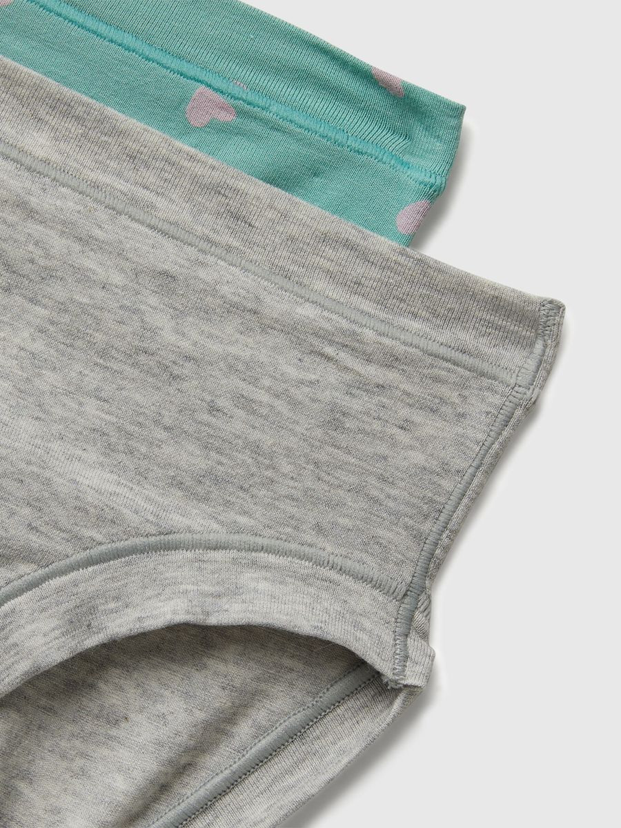 Benetton dečiji set dva para slip gaćica 