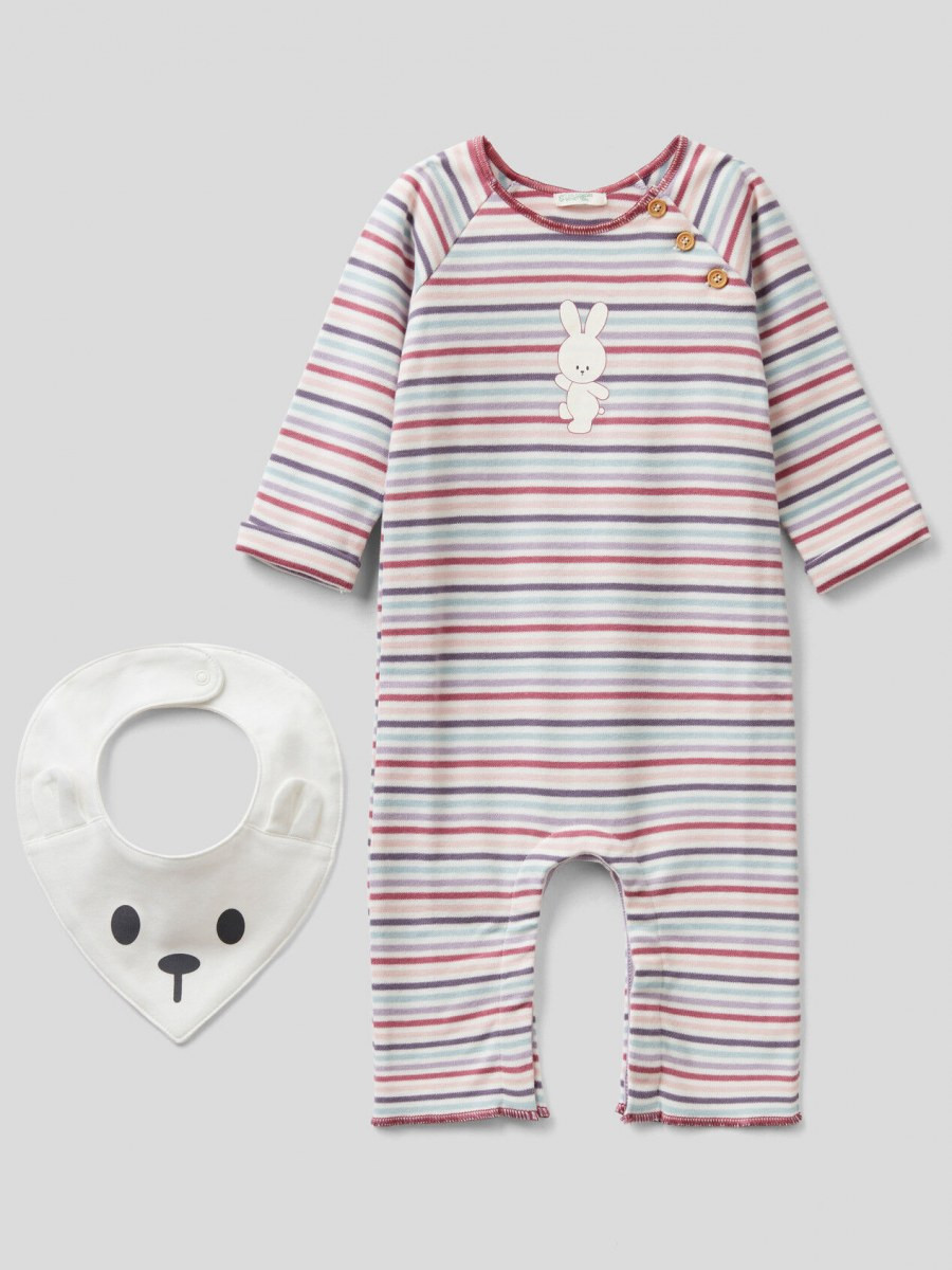 Benetton set zeka + portikla za bebe 