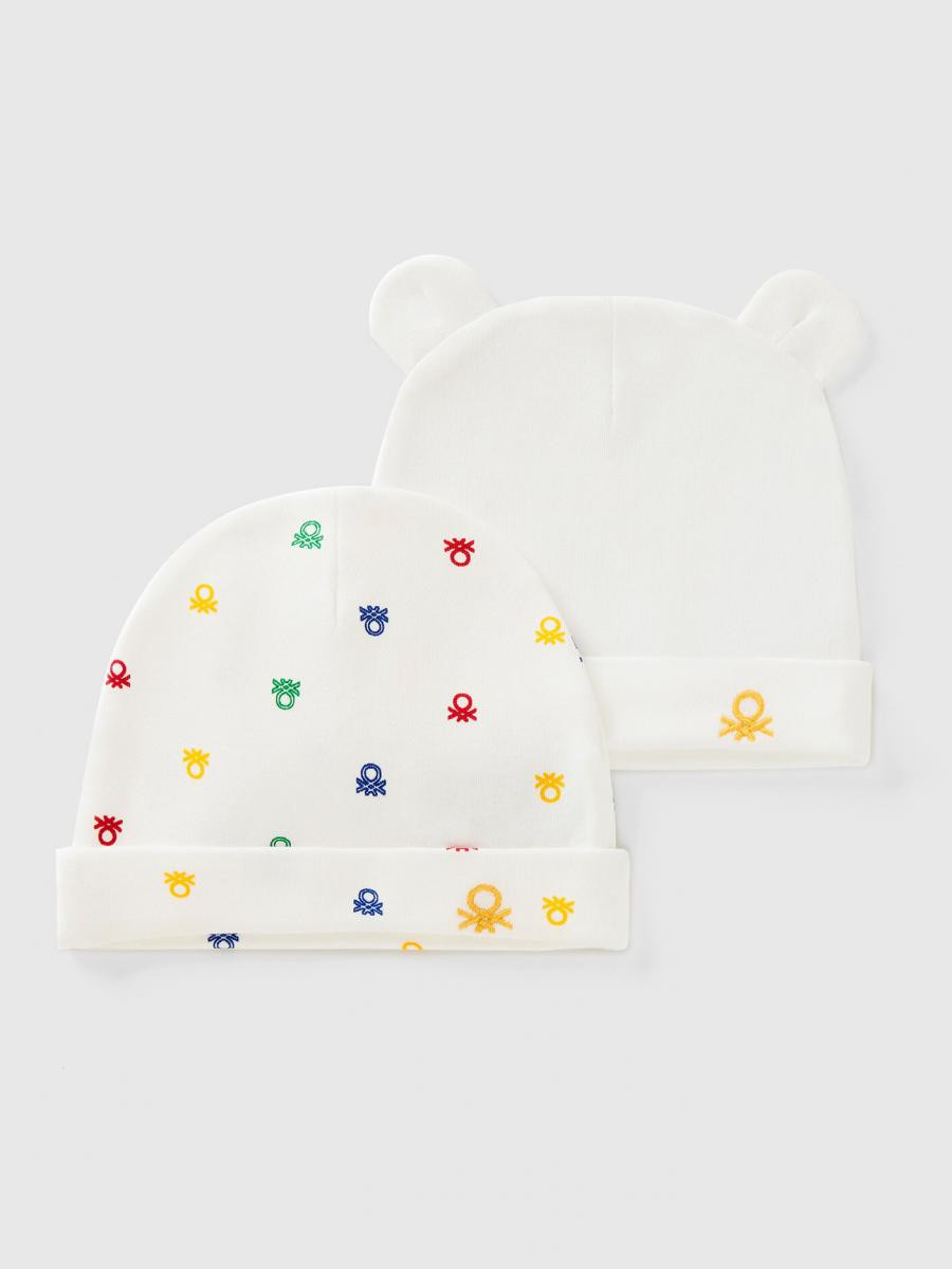 Benetton set dve kapice za bebe 