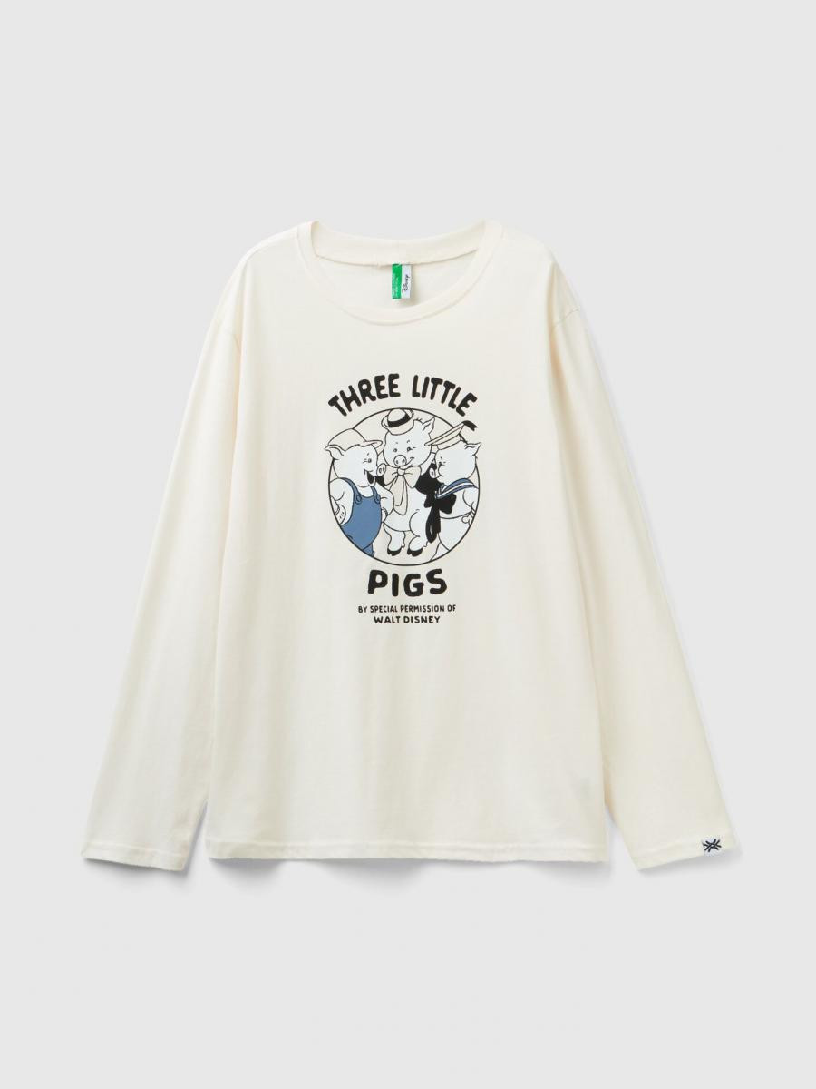 Benetton muška majica pidžama gornji deo 