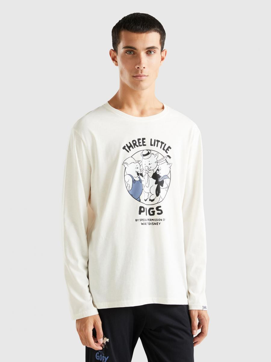 Benetton muška majica pidžama gornji deo 