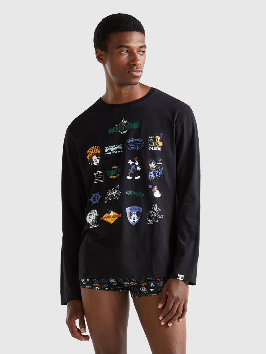 Benetton muška majica pidžama gornji deo 