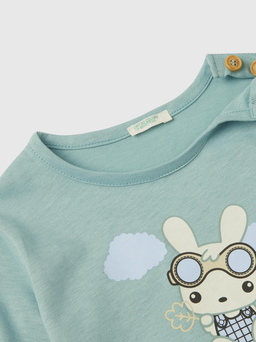 Benetton majica d/r za bebe 