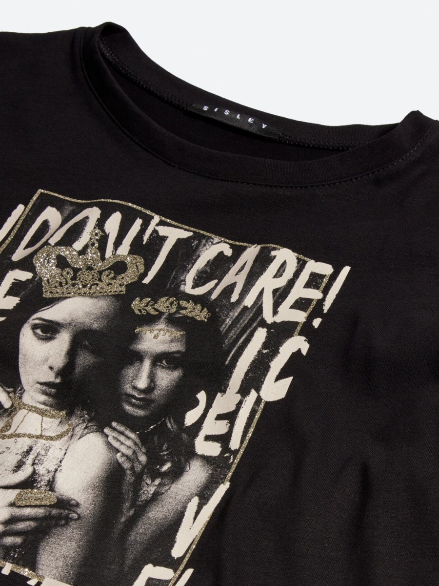 Sisley young dečija majica d/r 