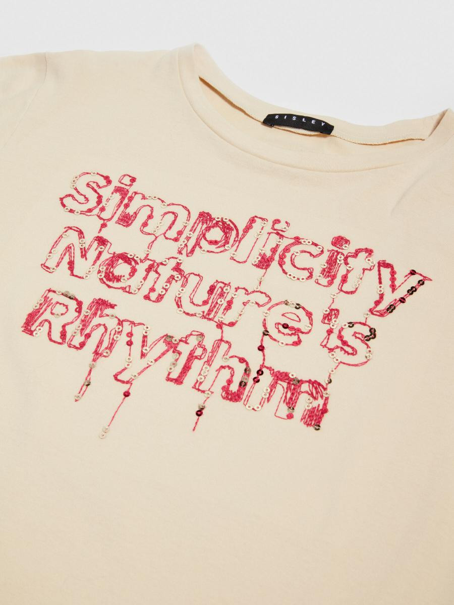 Sisley young dečija majica d/r 