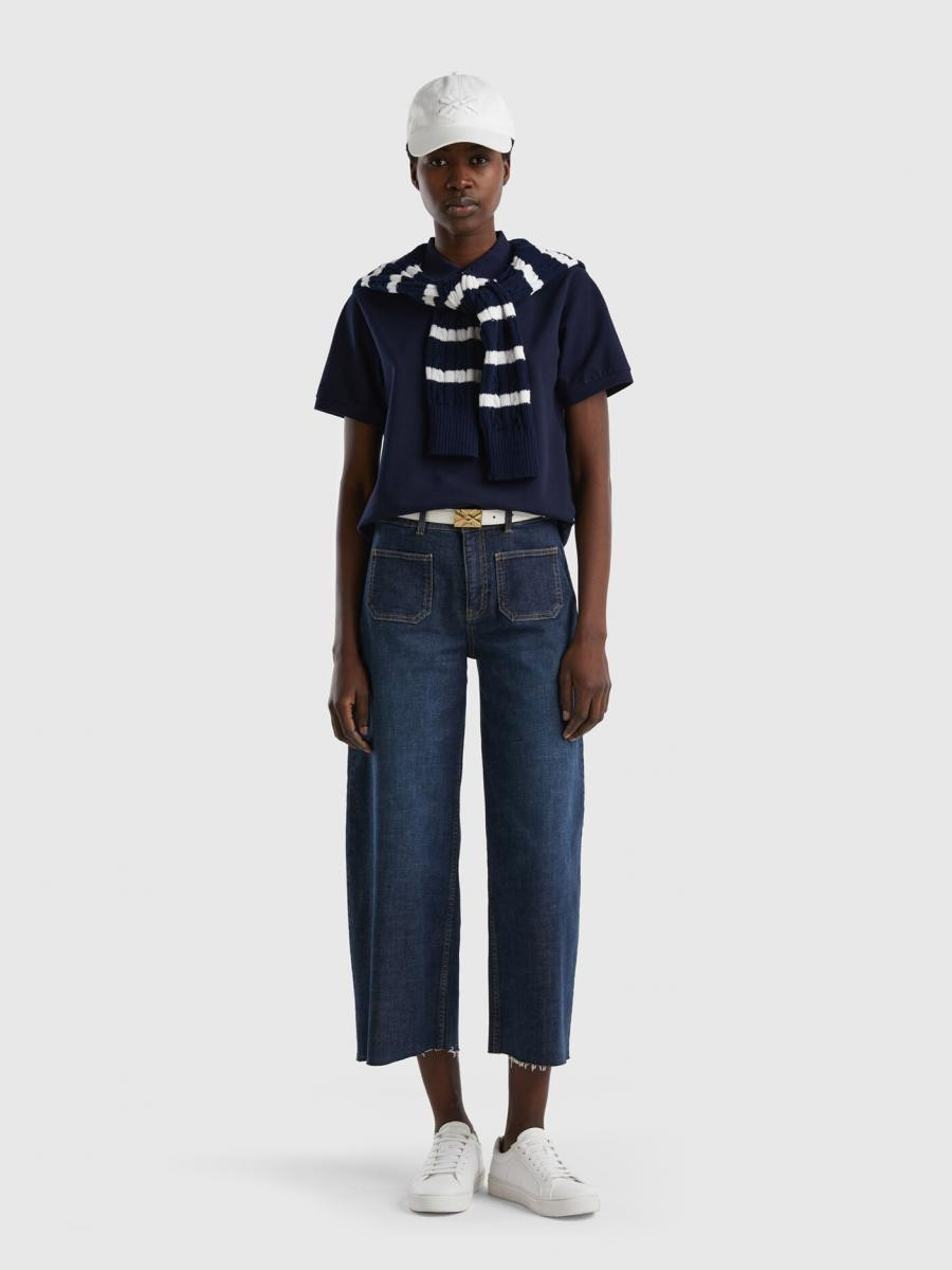 Benetton ženska polo majica k/r 