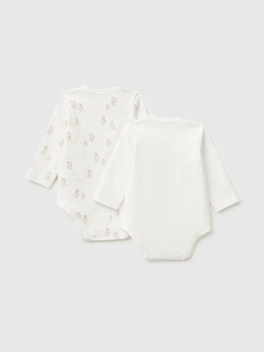 Benetton bodi 2 komada za bebe 