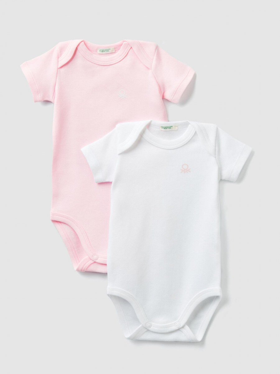 Benetton bodi 2 komada za bebe 