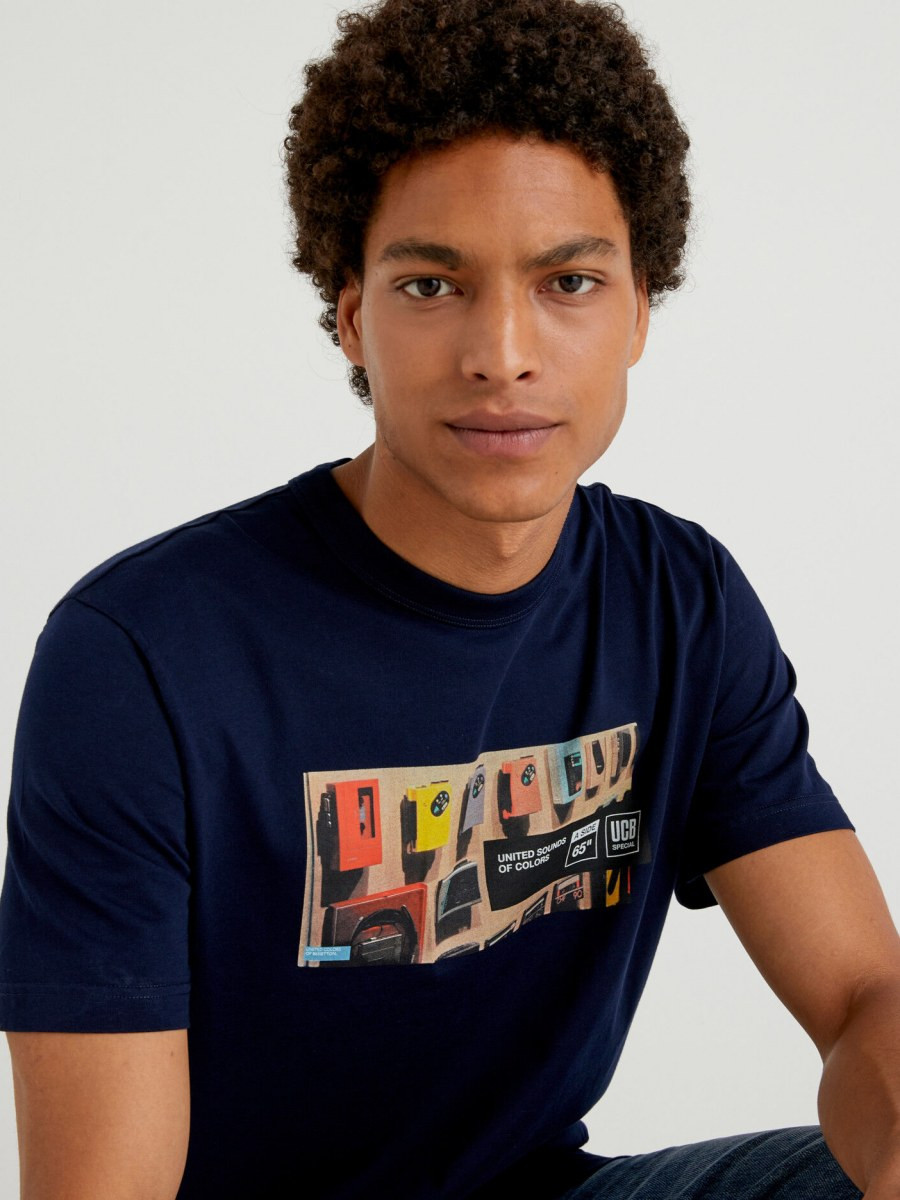 Benetton muška majica k/r 