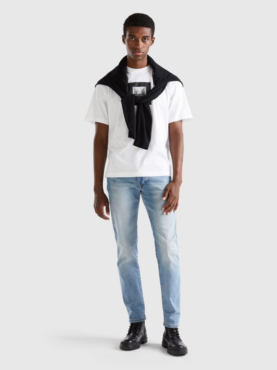 Benetton muška majica k/r 