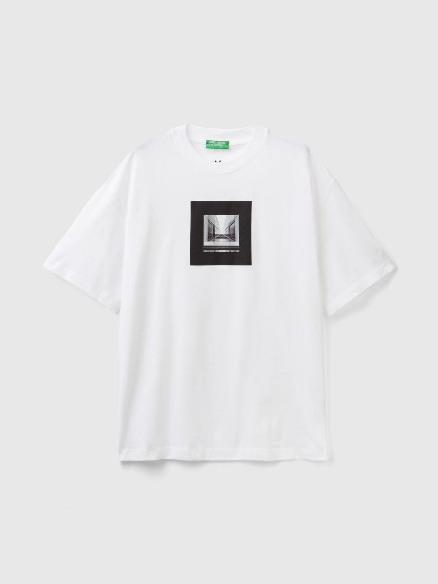 Benetton muška majica k/r 