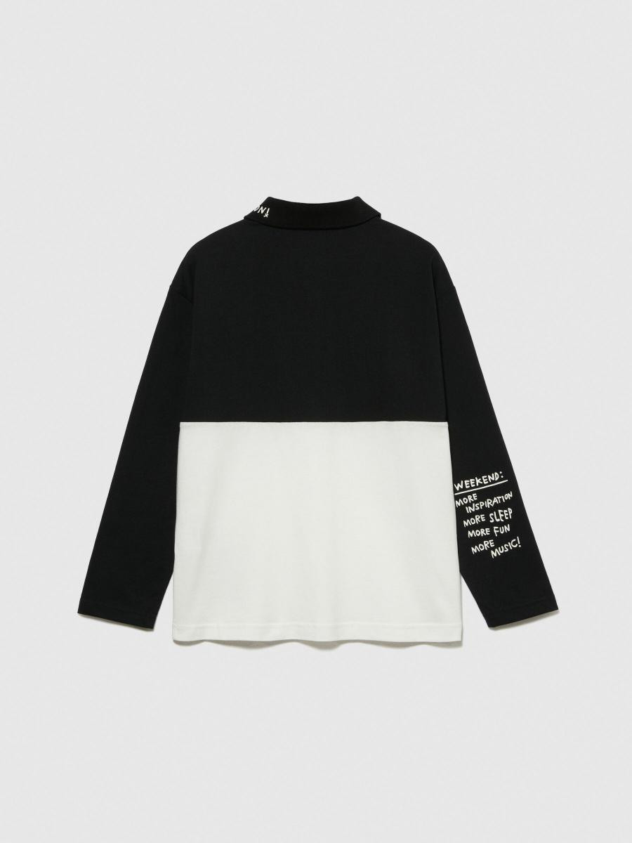 Sisley young dečija polo majica d/r 