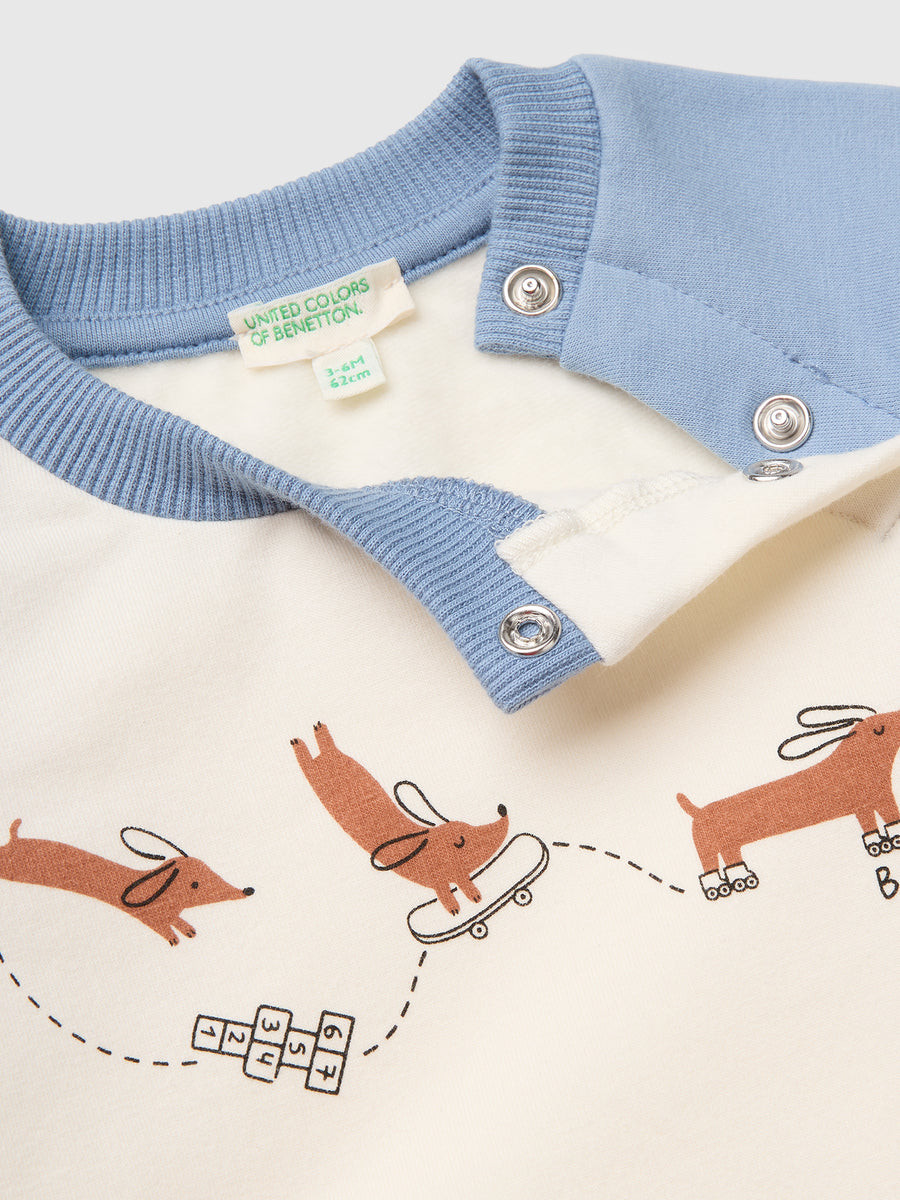 Benetton komplet trenerka za bebe 