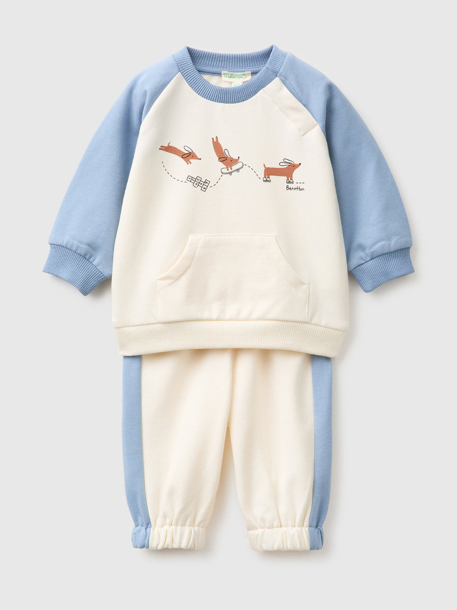 Benetton komplet trenerka za bebe 